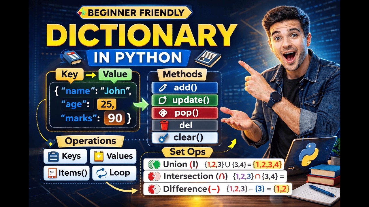 Dictionary  in Python for Beginners Part 1 #26