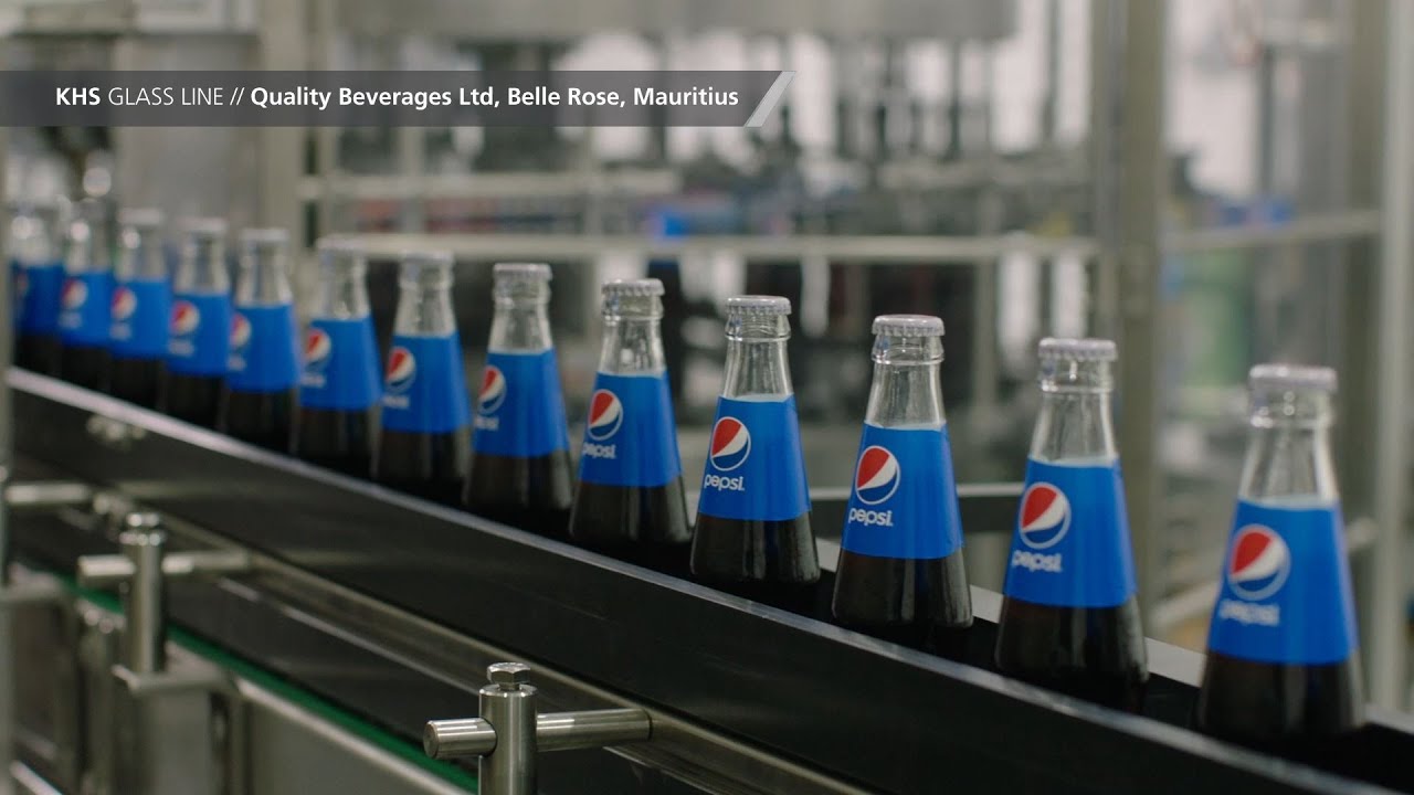 Mehrweg-Glaslinie von KHS für zuverlässige Abfüllung von Softdrinks auf Mauritius