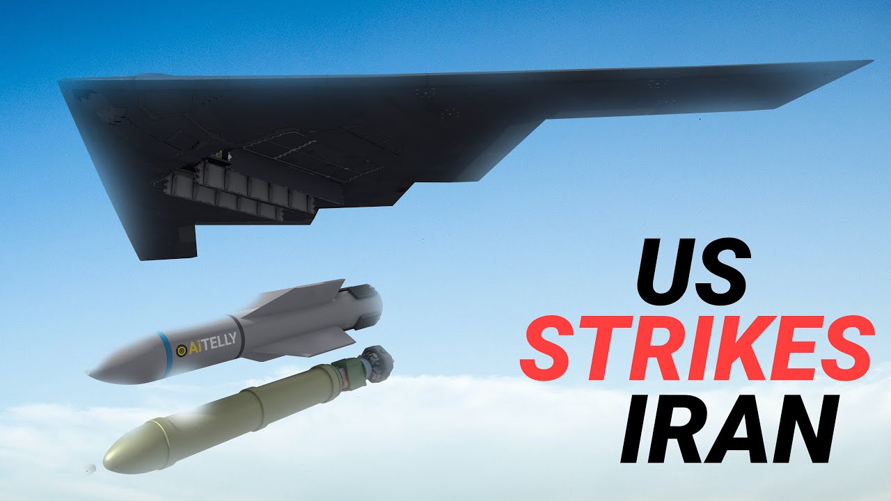 How US B2 Bombers Strikes Iran Nuclear Sites? #usa #iran #nuclear