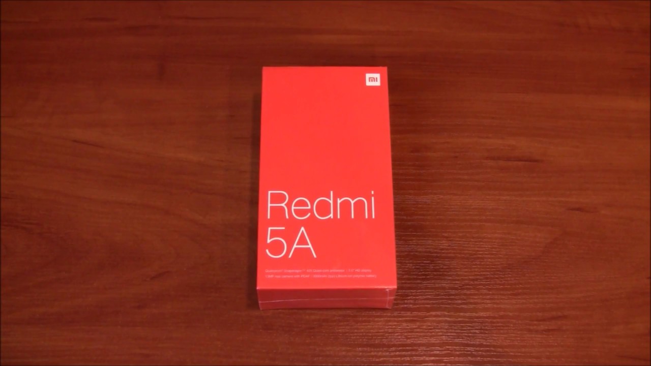 Xiaomi Redmi 5A - Unboxing, Test rozpoczęty!