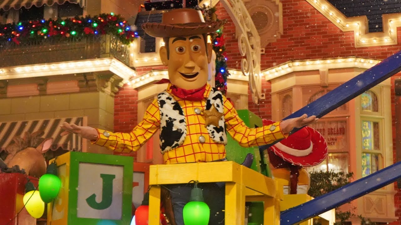 Once Upon a Christmastime Parade at Mickey's Very Merry Christmas Party 2018