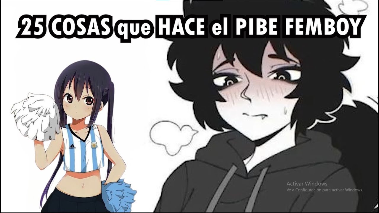 25 COSAS que HACE el PIBE FEMBOY