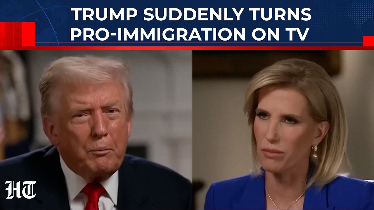 On TV, Trump Suddenly Turns Pro-Immigration, Says 'US Doesn't Have Talent' On Fox News| US| ICE