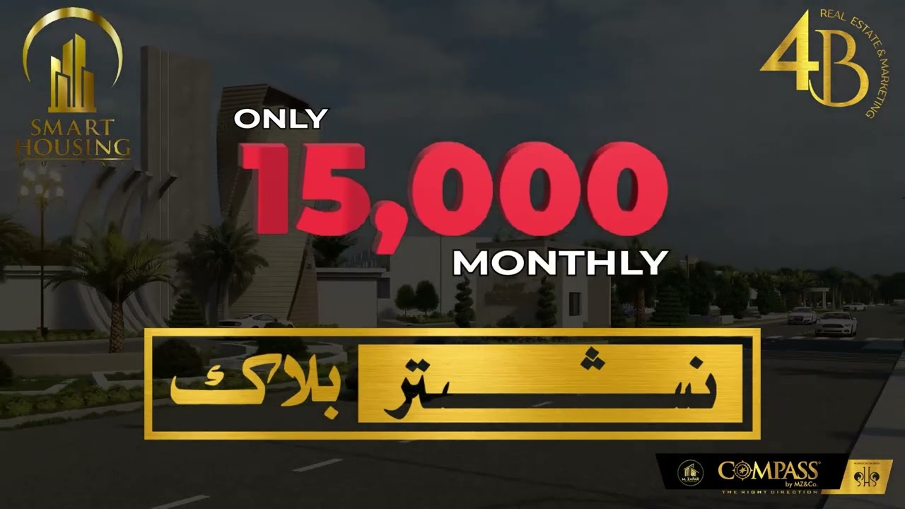 Smart Housing Multan 4 Years Installment Plan