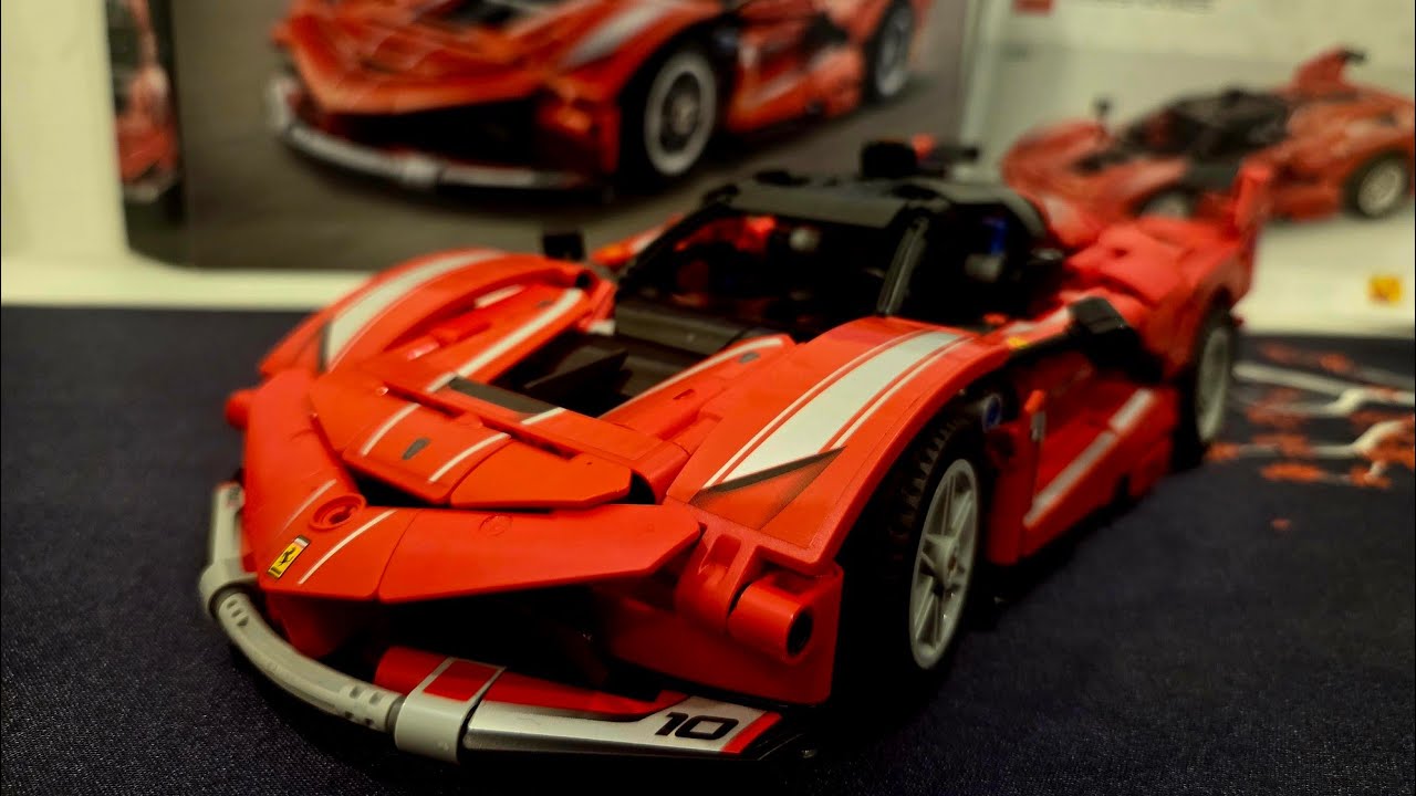 Assembling Lego Technic [Ferrari FXX K] Took 4.5 hours!