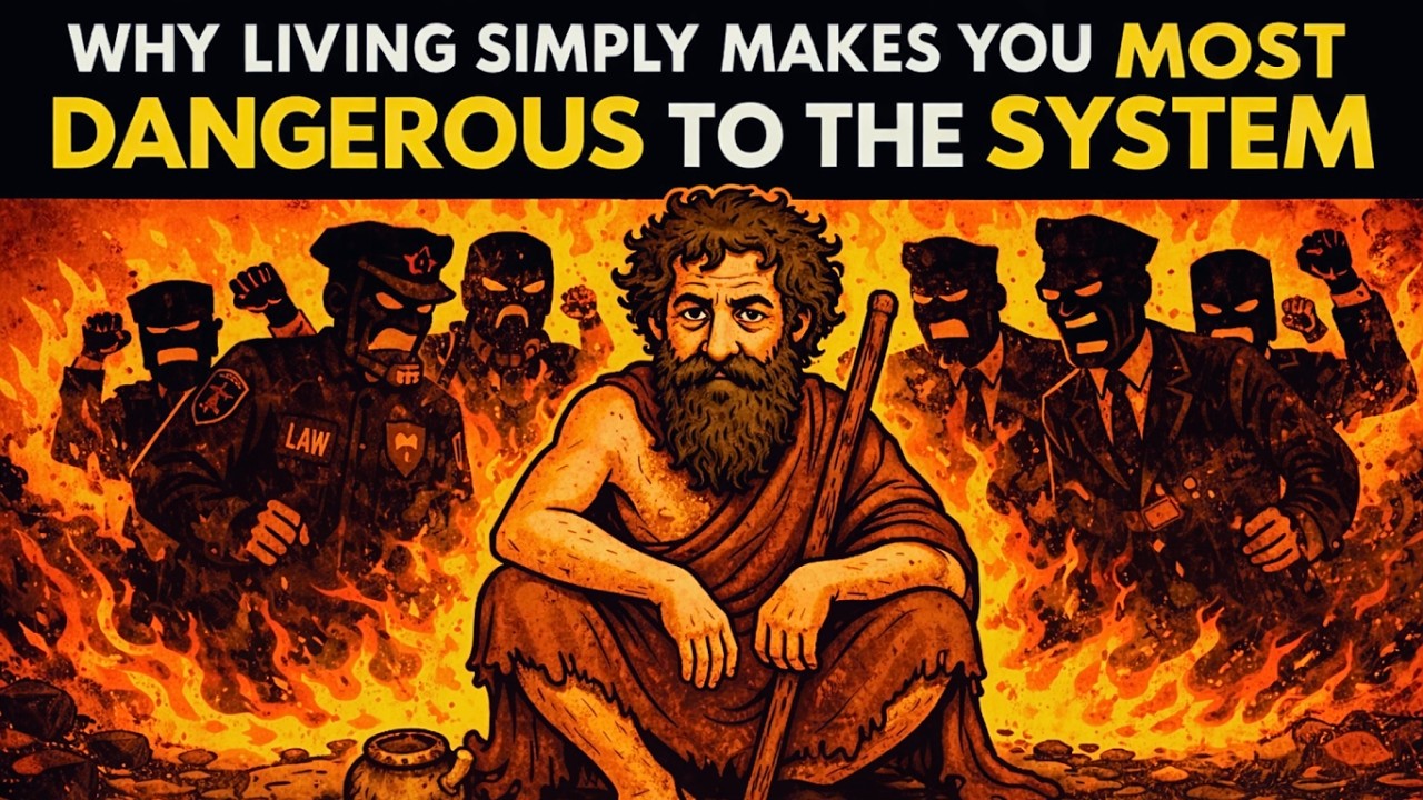 Why Living Simply Makes You MOST DANGEROUS to the System — Diogenes