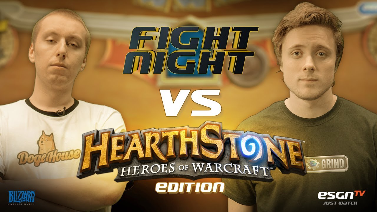 Fight Night Hearthstone - Ek0p vs Forsen - S05E01 - Part 1/3