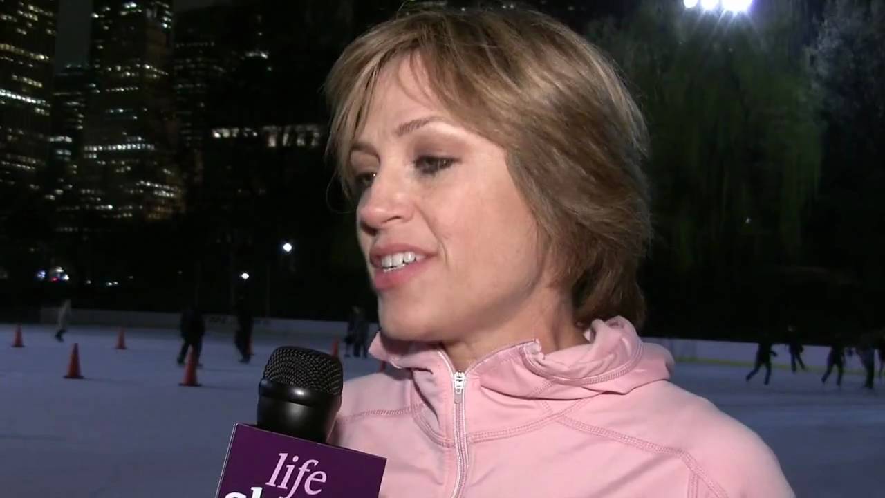 Dorothy Hamill interview in NYC
