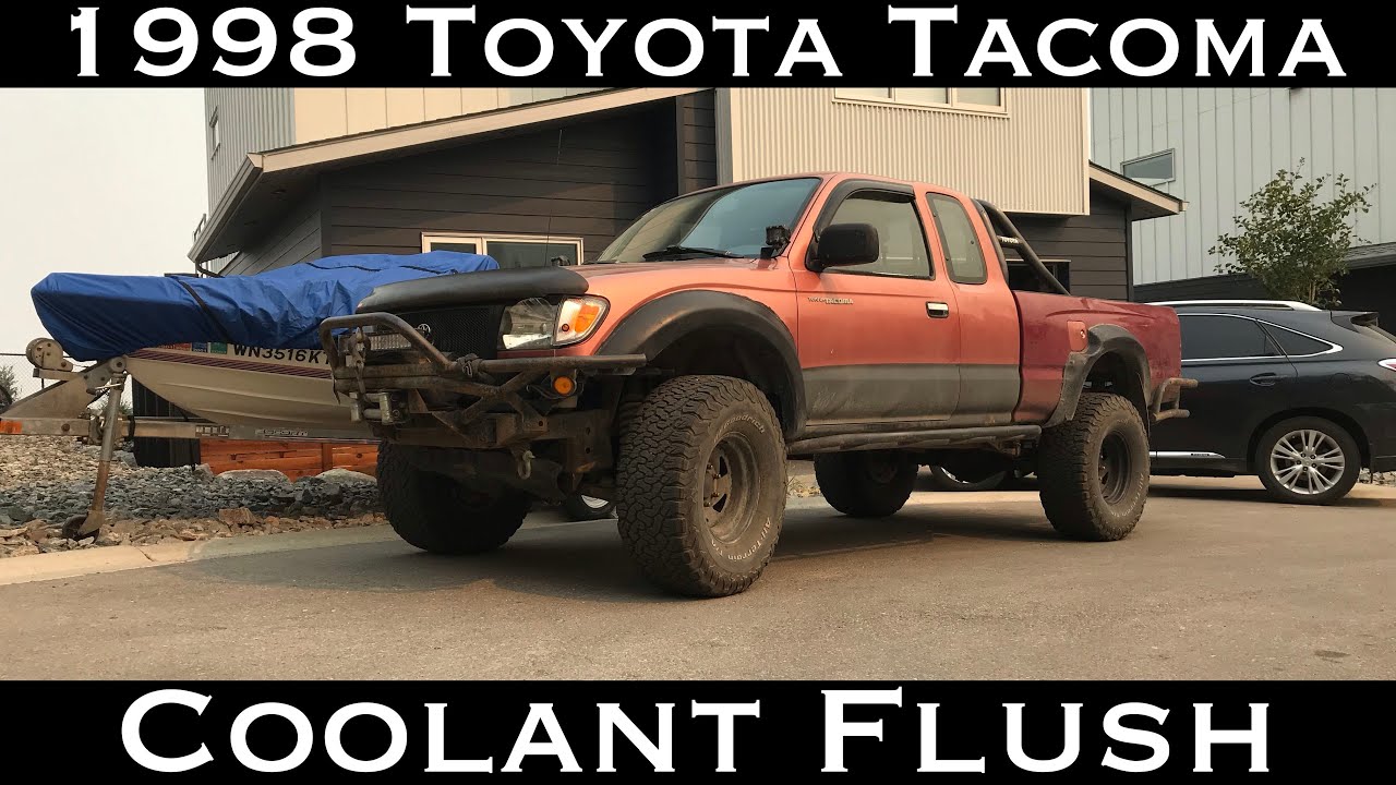 1998 Toyota Tacoma 2.4L Coolant Flush
