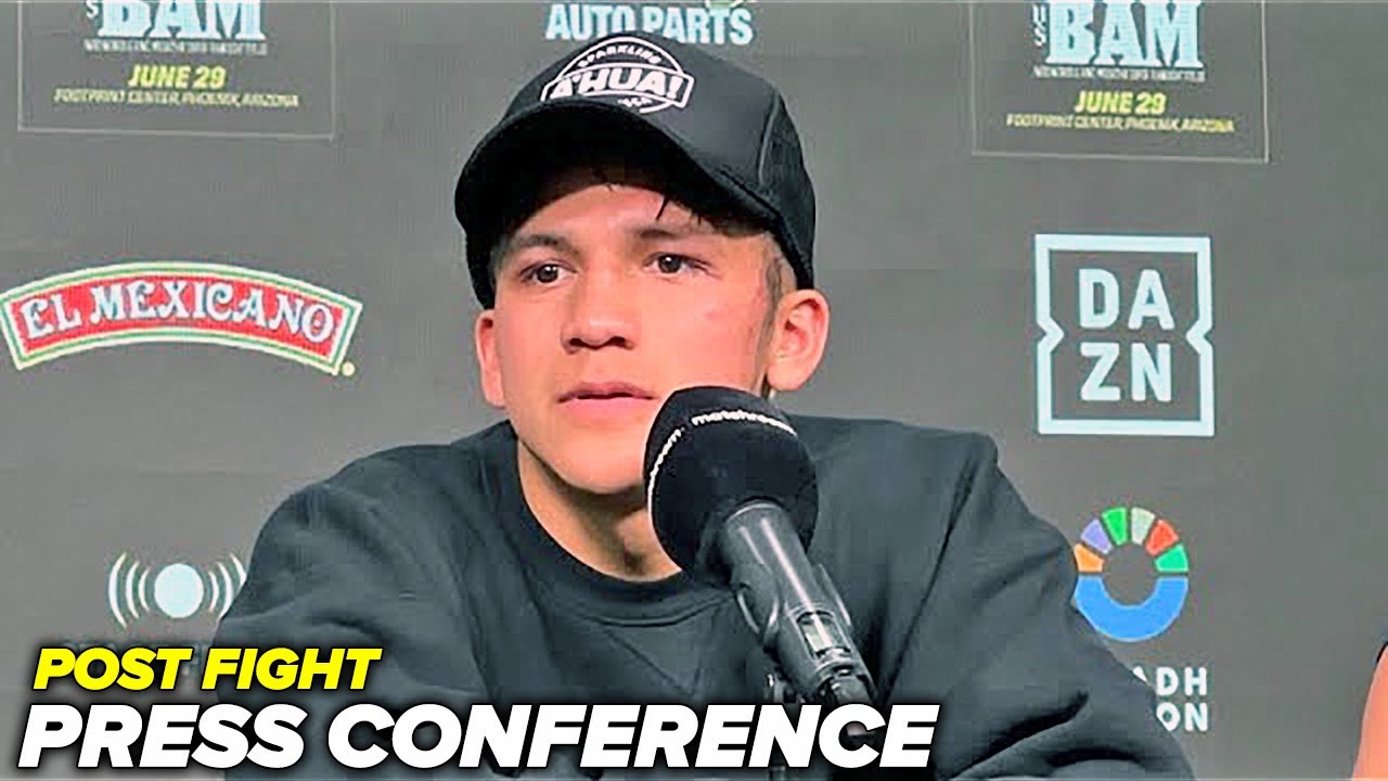 Jesse Bam Rodriguez FULL POST FIGHT PRESS CONFERENCE vs Gallo Estrada • DAZN BOXING