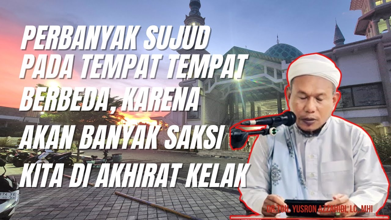 Ada 5 Malam Dalam 1 Tahun Dimana Doa Doa di Kabulkan Oleh ALLAH. DR.TGH. Yusron Azzahidi, LC ,M Hi