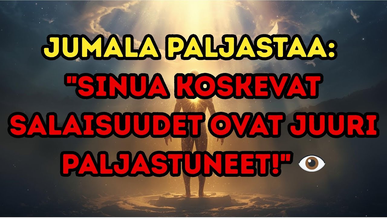 JUMALA PALJASTAA: 