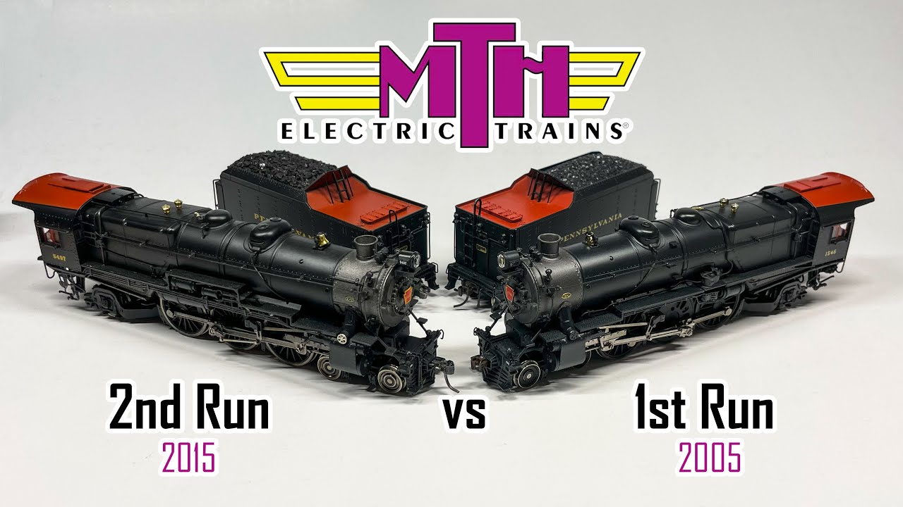 When Newer ≠ Better. MTH HO PRR K4s 4-6-2 Comparison