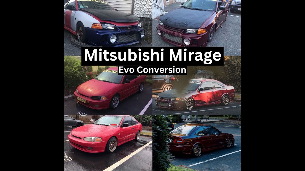 Mitsubishi Mirage Technica Evo Conversion 4g63 4g69!!