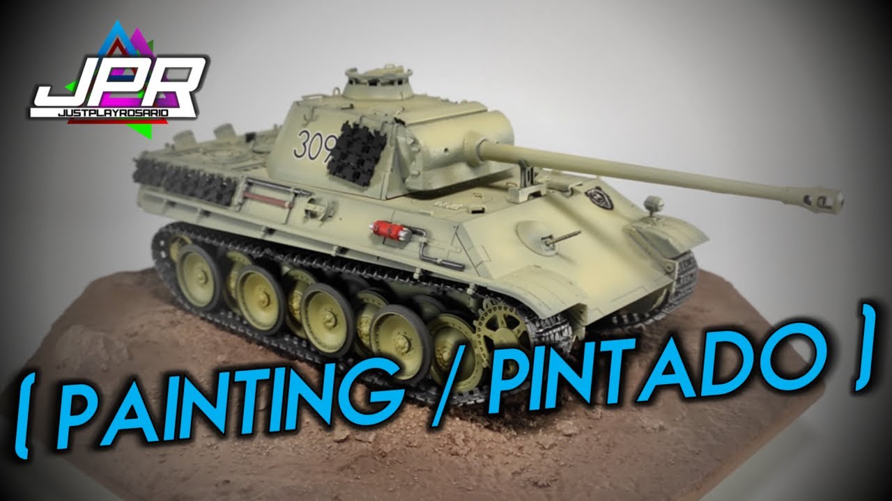 Panther V - Pz.Kpfw. V Panther World of Tanks - Platz / Italeri [PAINTING / PINTADO]