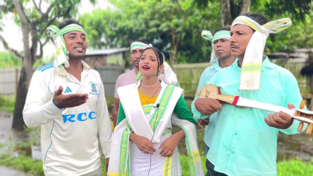 O Baideshi Pran Bondhua re - Baro Mashe Tero Phul Fute | Zubeen Garg | Saniya 