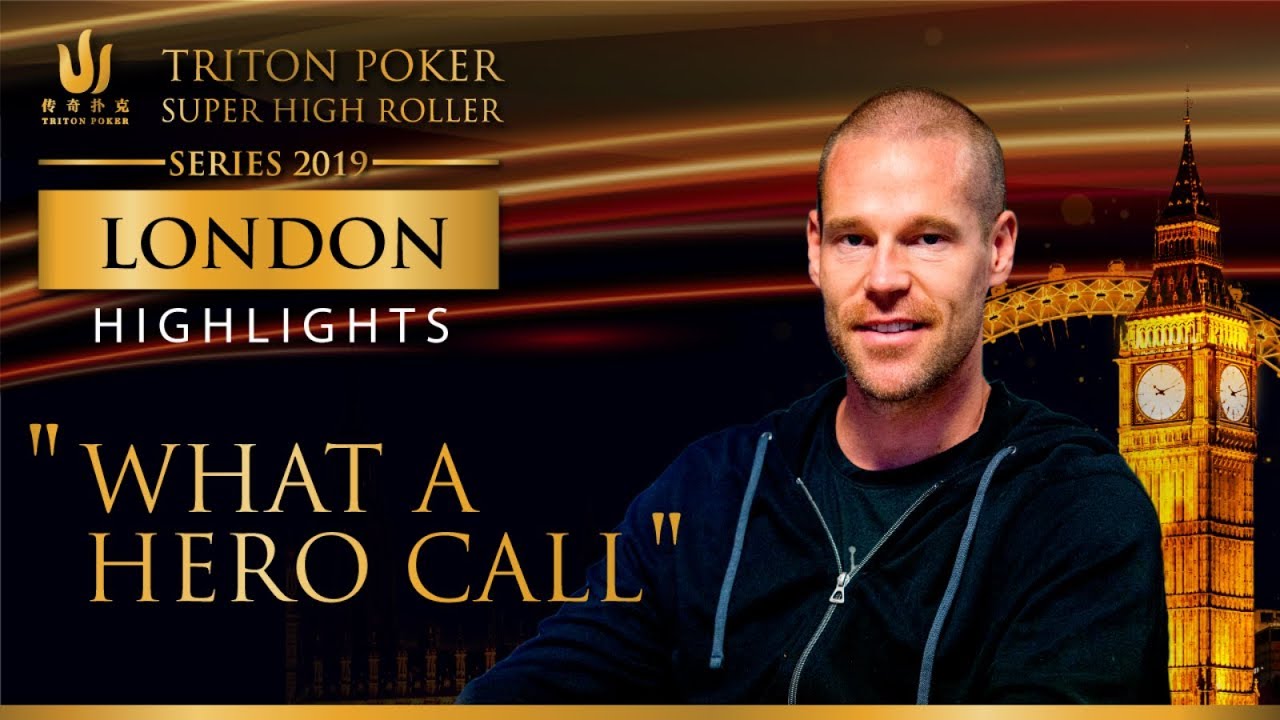 What a hero call by Patrik Antonius! Triton London 2019