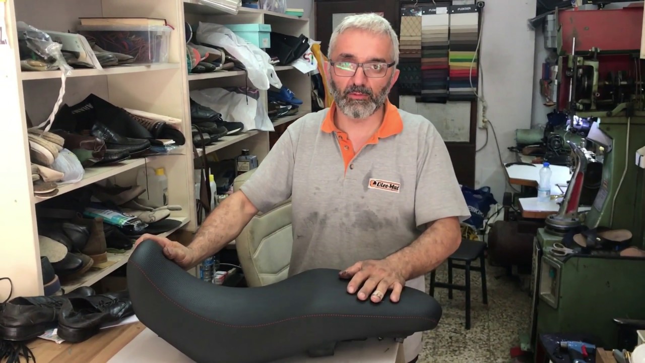 Motosiklet Sele Döşeme | Yumuşatma