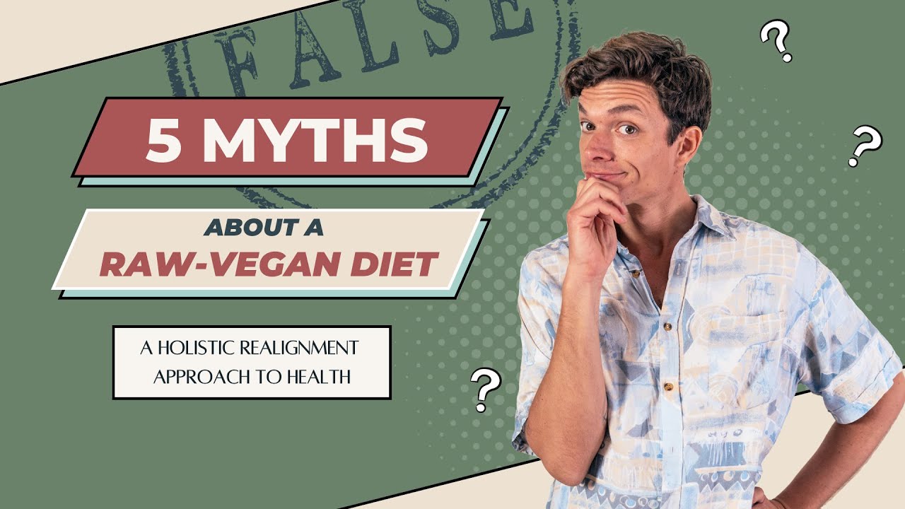 Unveiling the Truth: 5 MYTHS About the Raw Vegan Diet DEBUNKED | A Holistic Realignment approach