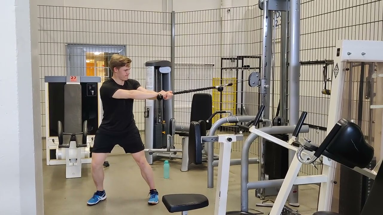 Vartalon kiertoliike taljassa