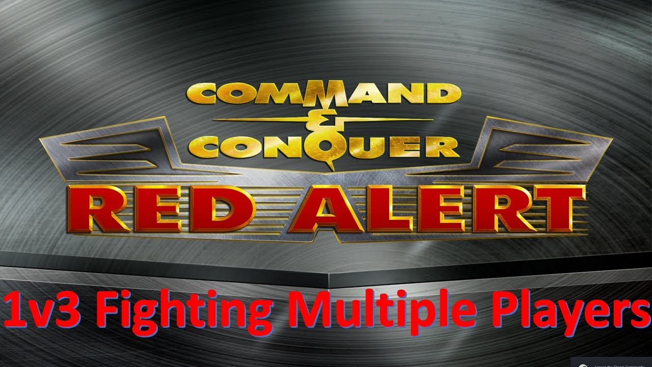 Command and Conquer Red Alert Remastered 1 на 3 (сражение с несколькими игроками)
