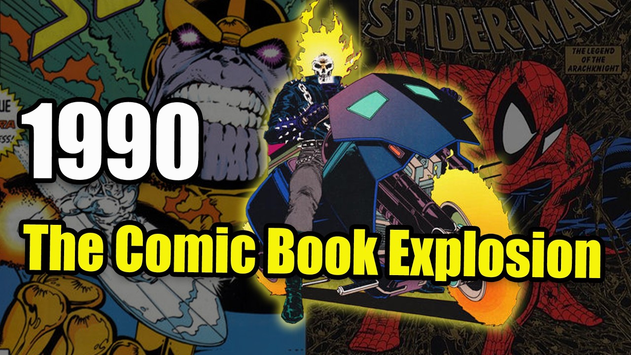1990 The Comic Market Explosion and the Year In Comic Books