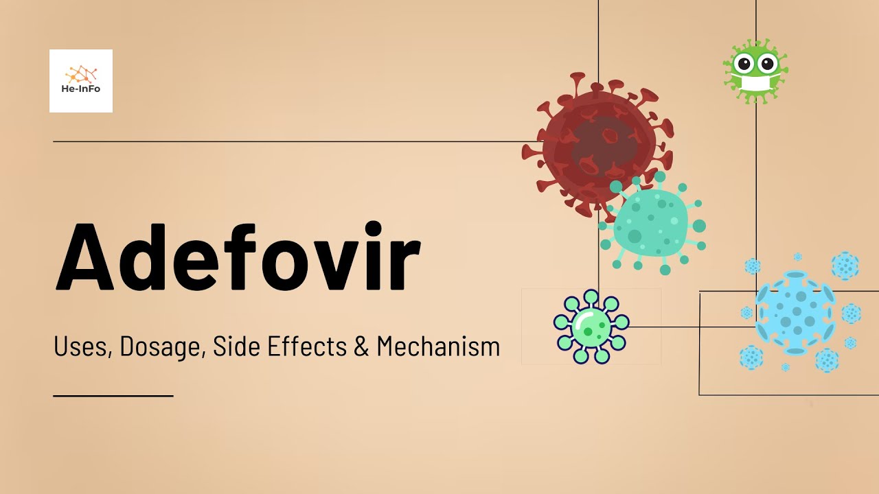 #adefovir | Uses, Dosage, Side Effects & Mechanism | Preveon