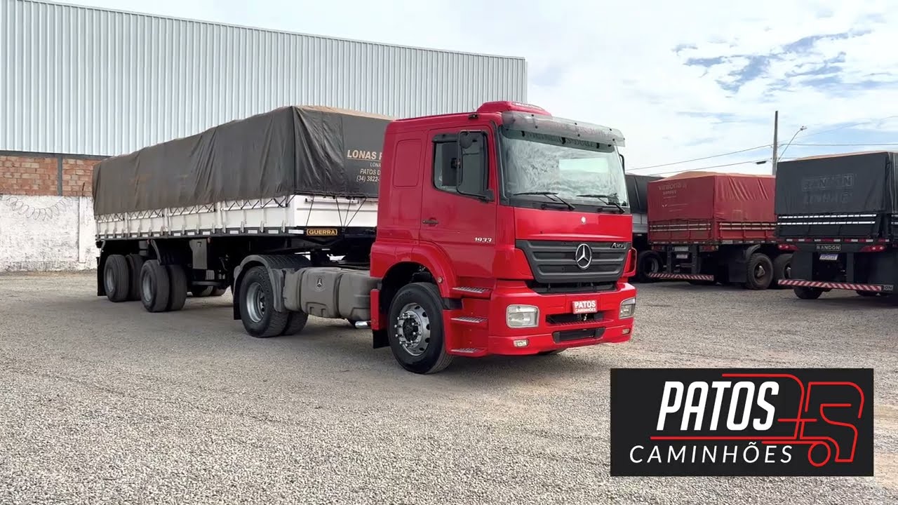 MERCEDES BENZ 1933 4X2  + CARRETA GRANELEIRA GUERRA