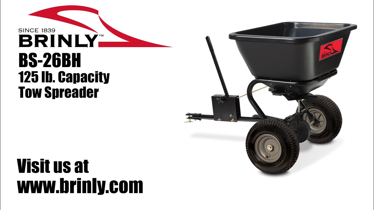 How to Assemble the  Brinly BS26BH Tow-Behind Spreader