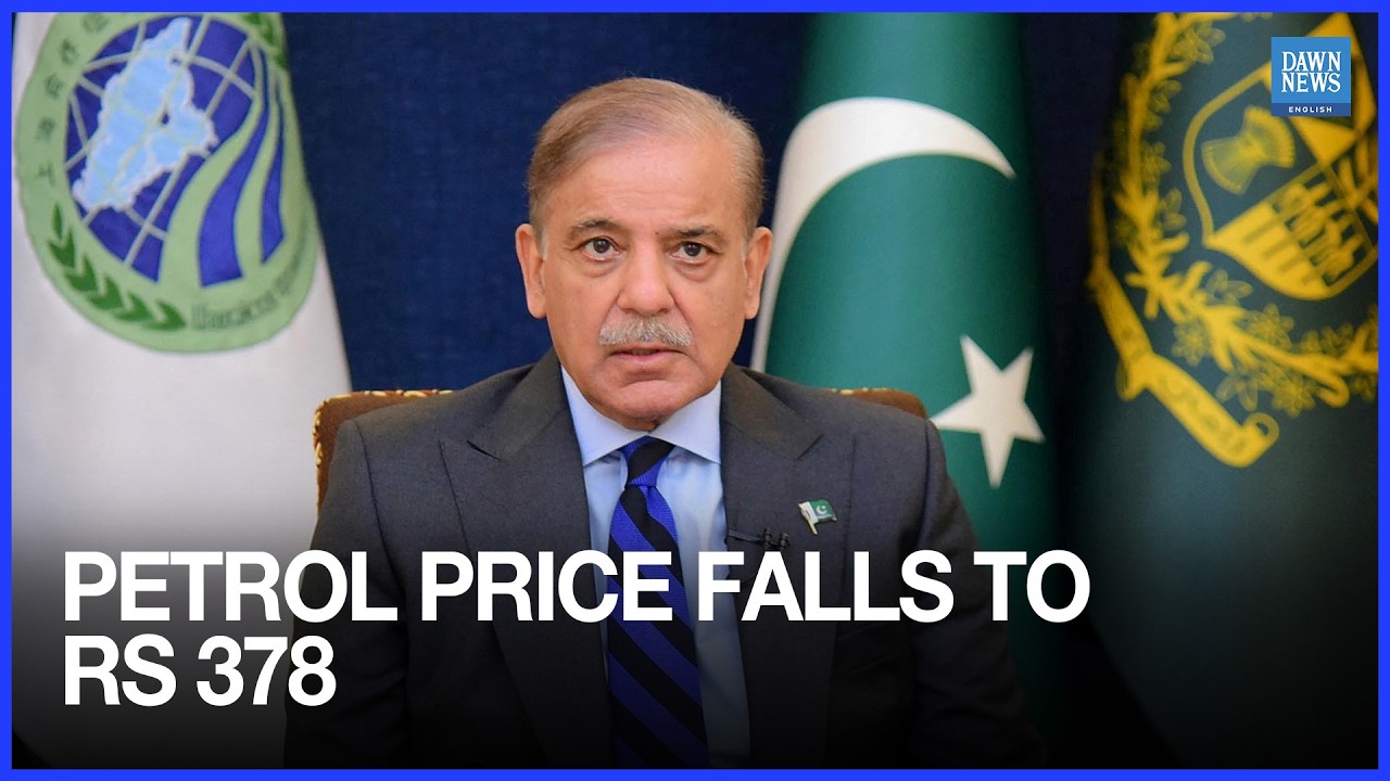 Government Cuts Petrol Levy by Rs80, Price Drops to Rs378 Per Litre | Dawn News English