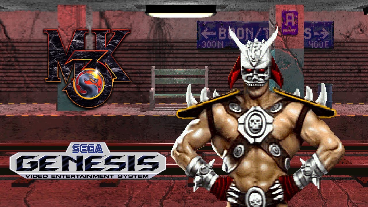 Mortal Kombat 3 (Sega Genesis) - Shao Khan Playthrough [HD] | RetroGameUp