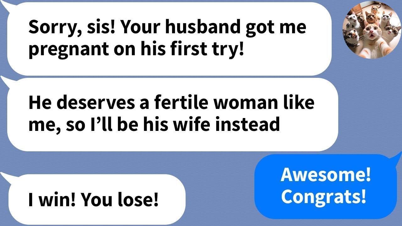 【Apple】My sister didn't know that it was my husband who was infertile    so I told him after