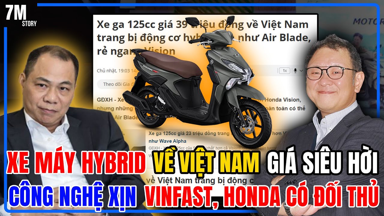 YAMAHA TUNG XE MÁY HYBRID VỀ VIỆT NAM - MẪU XE QUÁ XỊN VÀ NGON!