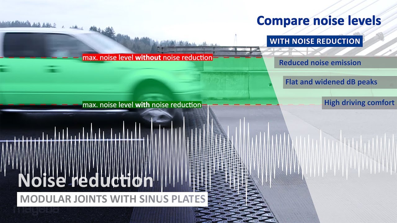 Modular expansion joint noise comparison