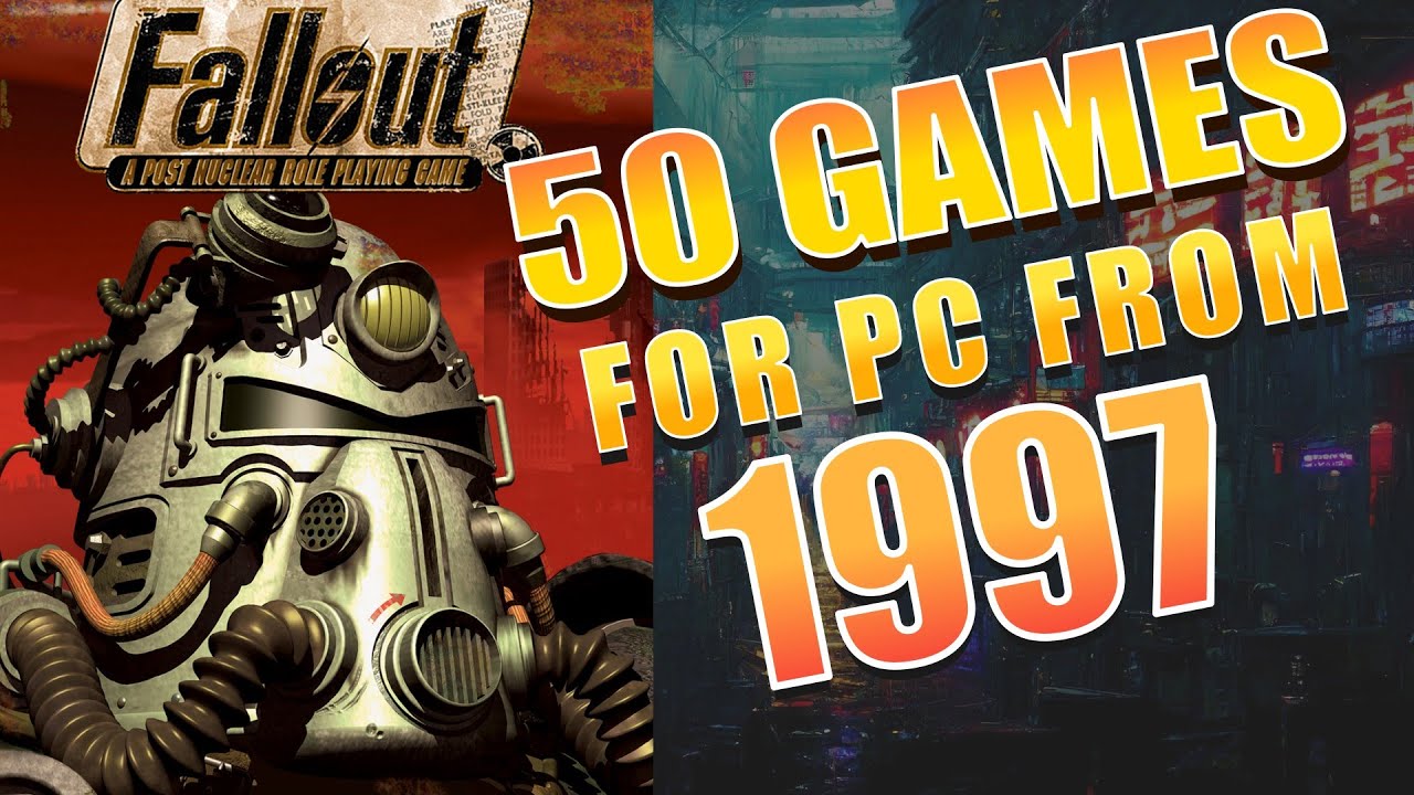 Top 50 Games von 1997 Retro 90er Jahre
