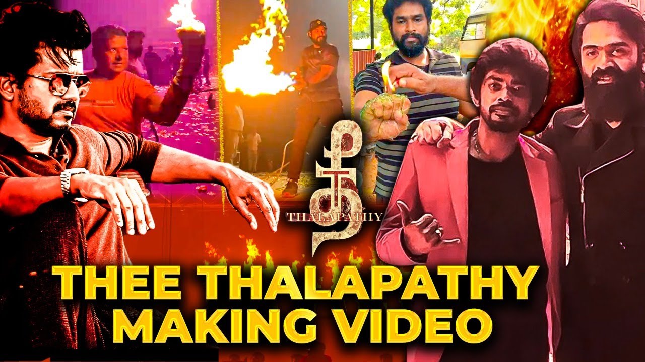 VARISU Song Making Video | Vijay, Simbu, Rashmika, Thaman, Sandy | Dinesh | Thee Thalapathy