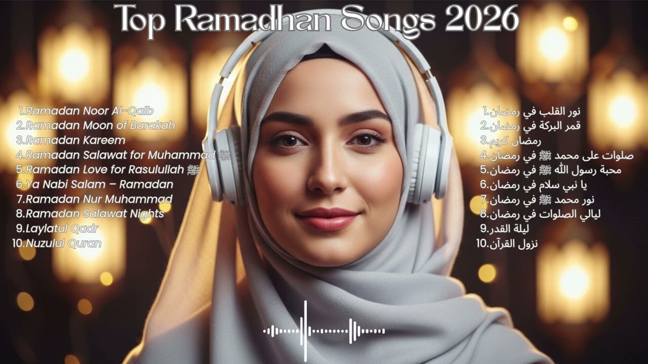 Ramadan Nasheed Compilation 2026 ✨ Beautiful Arabic Music for Reflection & Prayer