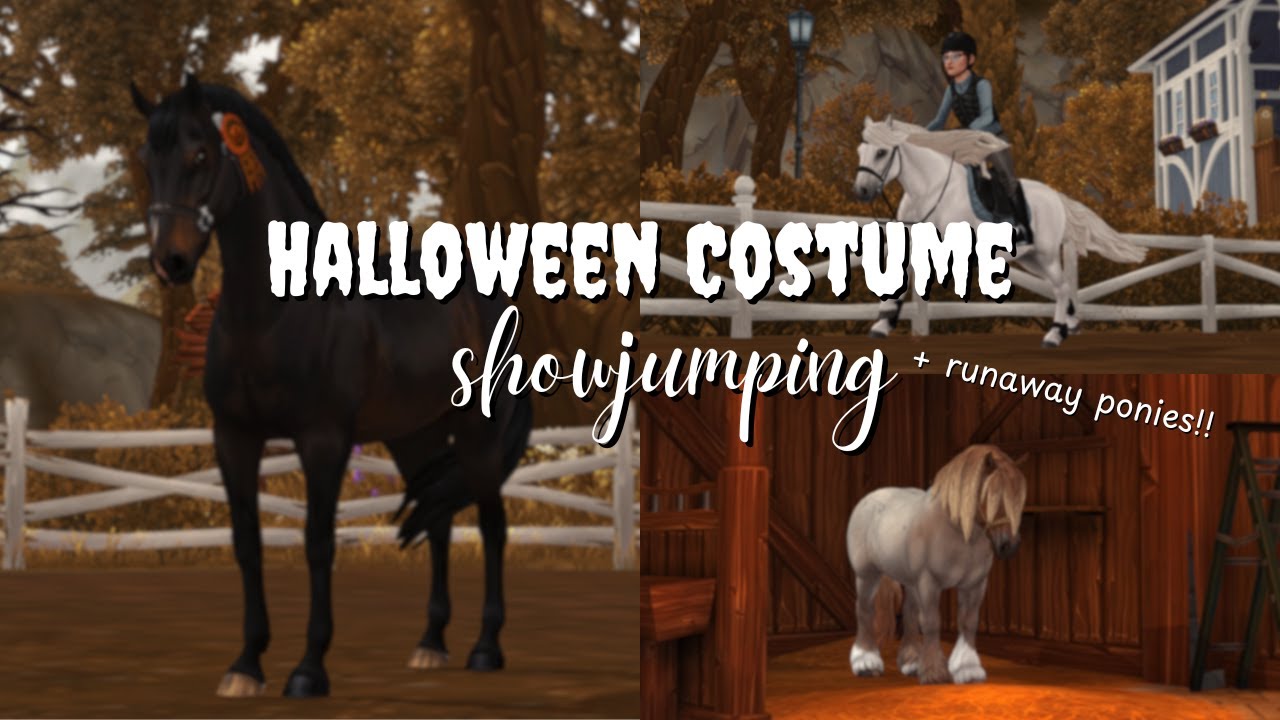 Halloween Showjumping + Runaway Ponies?! || SSO RRP || Bethany Mountainwood