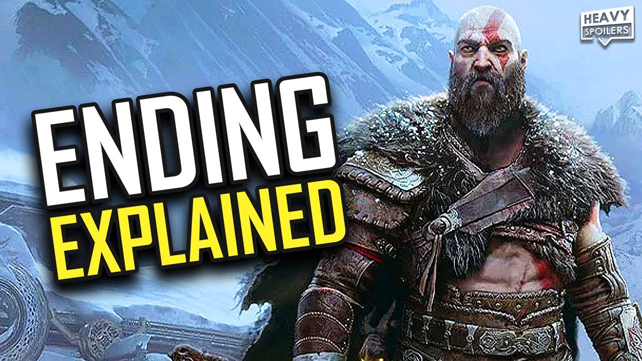 Объяснение концовки GOD OF WAR RAGNAROK | Обзор видеоигры, секретные концовки, теории и обзор
