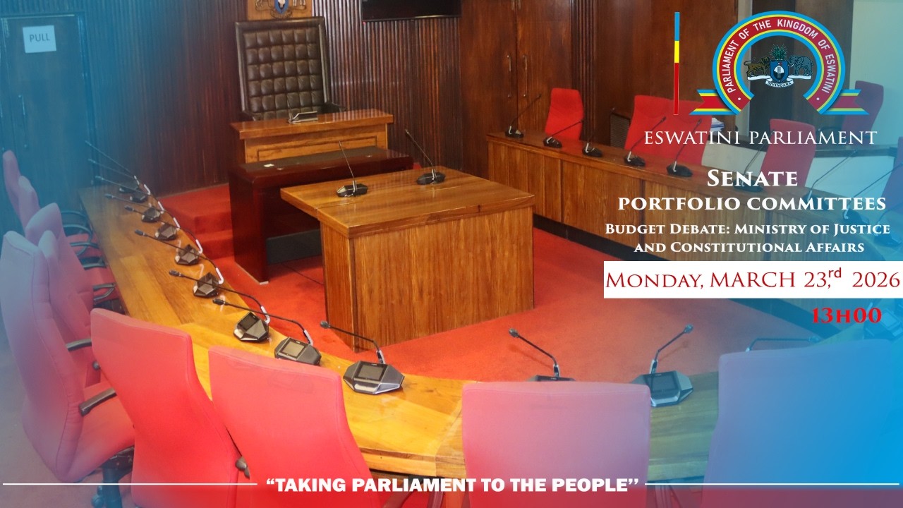 Senate Portfolio Committees Budget Debate: Ministry of Justice and Constitutional Affairs