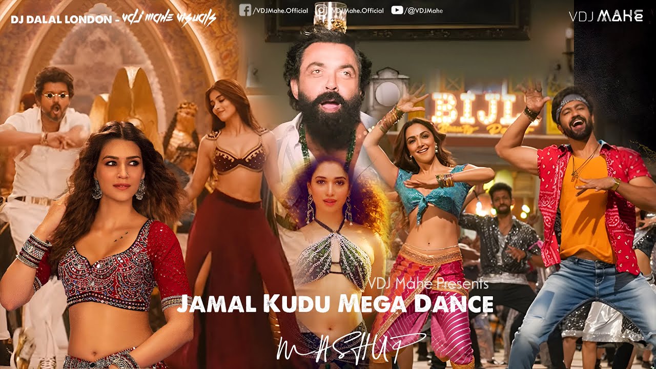 Bollywood | South Item Songs | Jamal Kudu Mega Dance | (Mashup) | DJ DALAL LONDON & VDJ Mahe HD