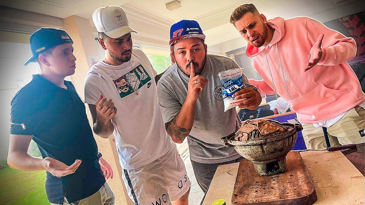 COLOQUEI MUITO SAL NA CARNE DO CHURRASCO *trolagem