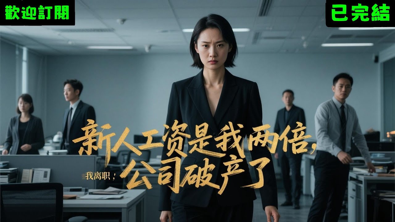 已完結爽文《新人工資是我兩倍，我離職，公司破產了》李總林菱#小說#完结爽文#一口氣聽完#有聲書