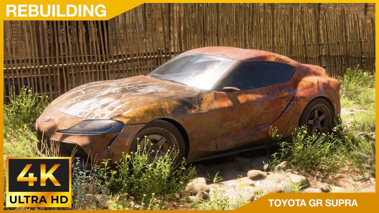 Rebuilding Toyota GR Supra (1070HP) - Forza Horizon 5 - 4K Ultra Graphics | RianeTube4K