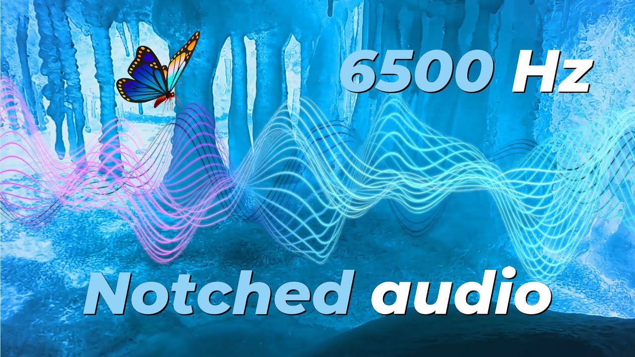 Tinnitus Sound Therapy - 6500 Hz Notched Frozen Stream