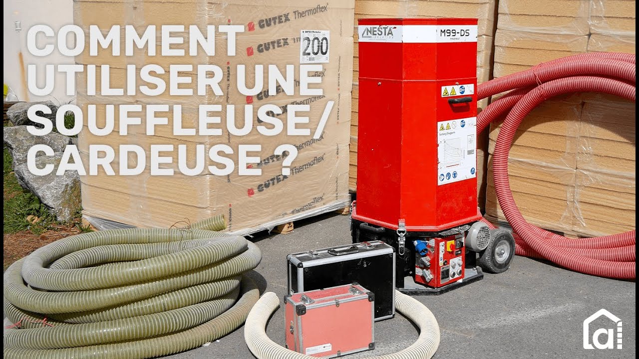 Comment utiliser la souffleuse-cardeuse M99-DS ? | Alsabrico
