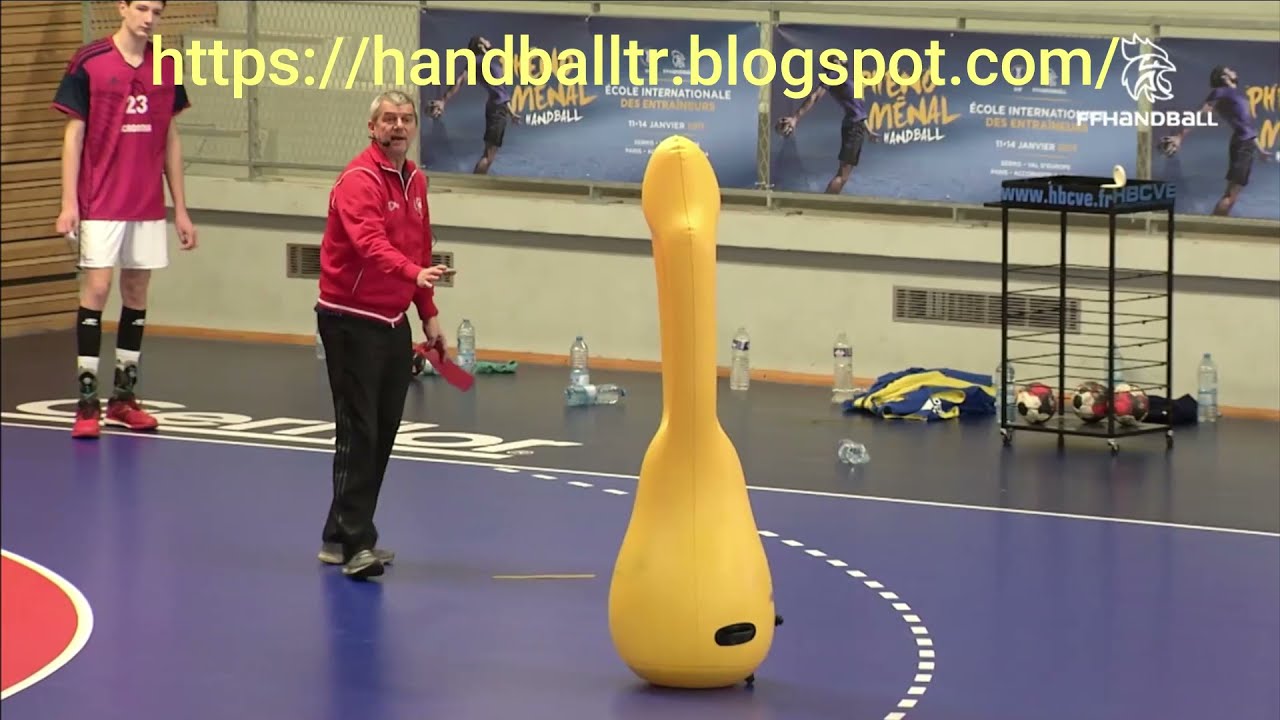 handball training - Eric QUINTIN - Game Rhythm Development in Organized Attack part 2