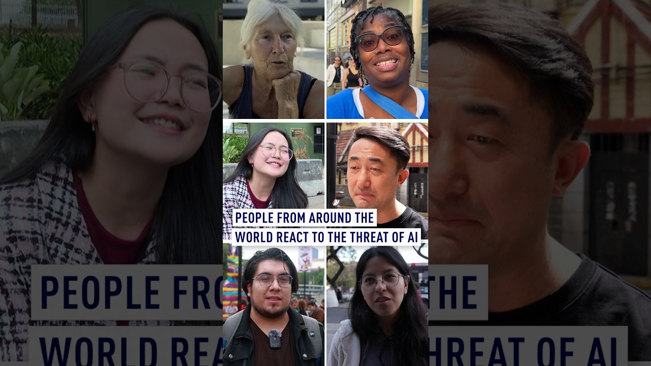 People from around the world react to the threat of AI