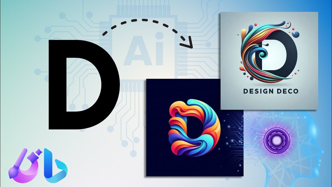 Создайте логотип бренда с помощью ИИ бесплатно | Учебное пособие Microsoft Designer