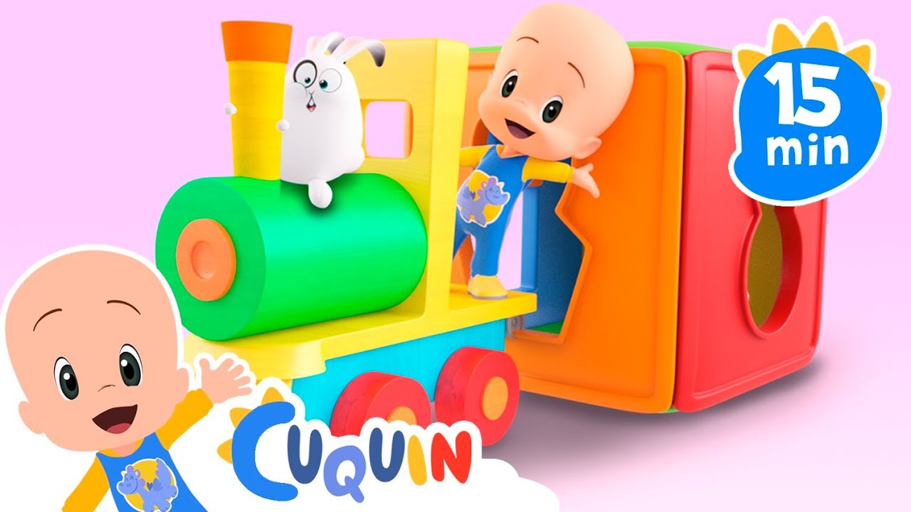 Shapes and cubes | Cleo & Cuquin Educational Videos for Children